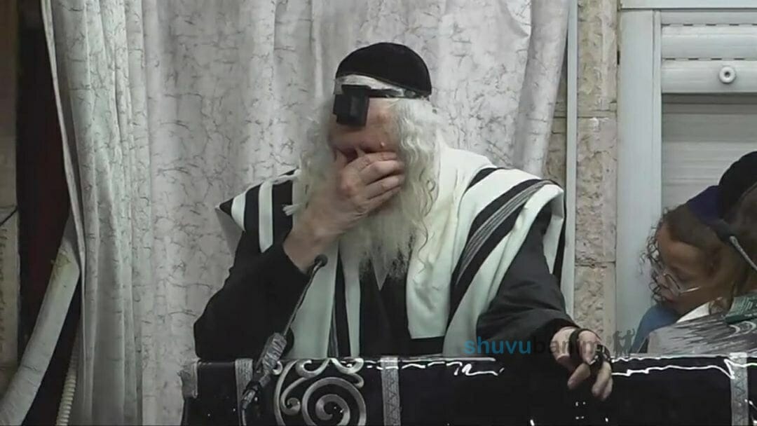 תפילה להנחת התפילין ביום שלאחר שמחת תורה - 'לאחר שמונה ימים שלא הנחנו תפילין' מאת הגה"צ רבי אליעזר ברלנד שליט"א