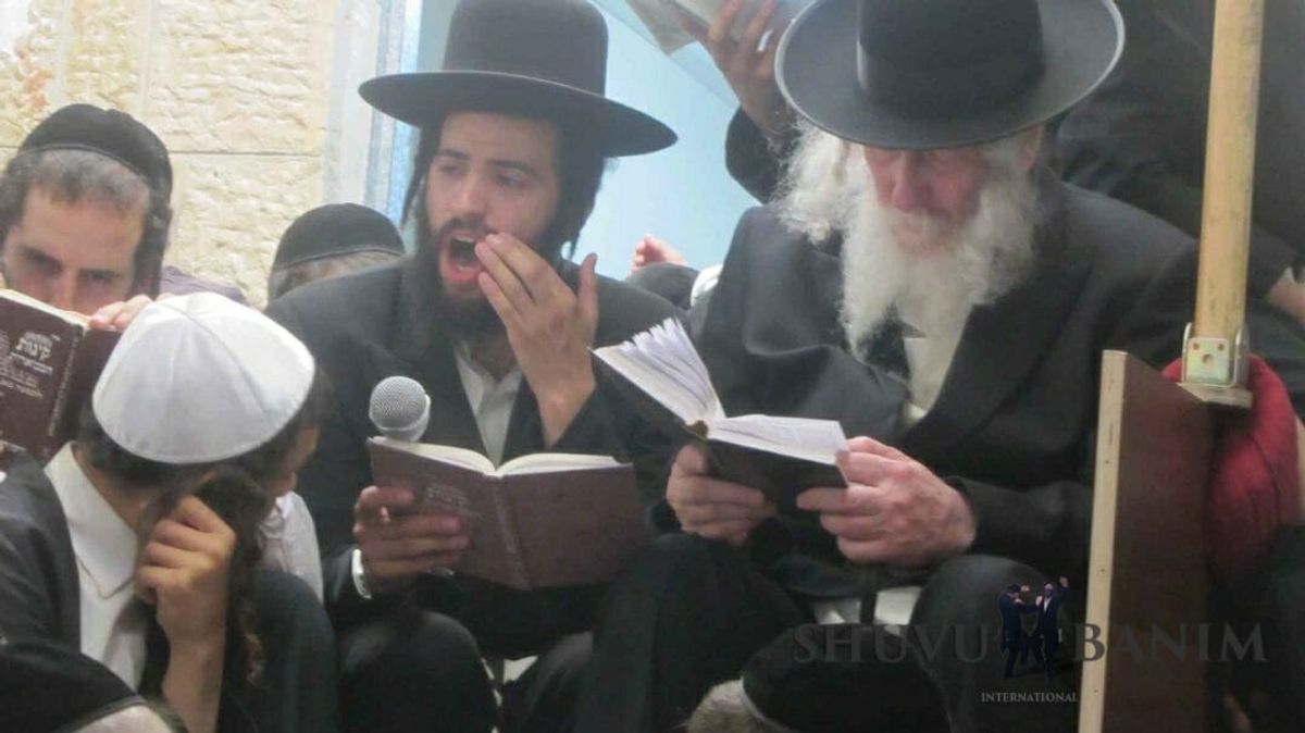 אמירת קינות - ט' באב תשע"ח - הגה"צ הרב אליעזר ברלנד שליט"א: צפו