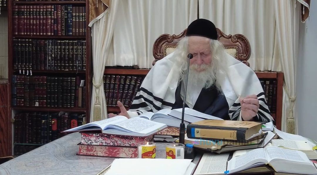 שיעור לתושבי באר שבע במעונו של הגה"צ רבי אליעזר ברלנד שליט"א