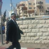 תמונות ממסע הלוויה של הק' אהרן בניטה הי"ד כעת יוצא משמגר לכיוון הר המנוחות