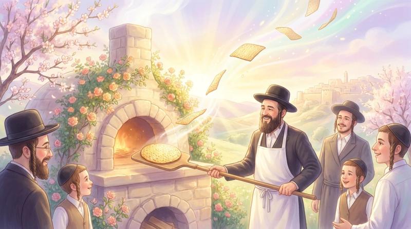 An Amazing Story: How Did the Matzah Baking of the Great Posek Change? / A Wondrous Story About Secrets