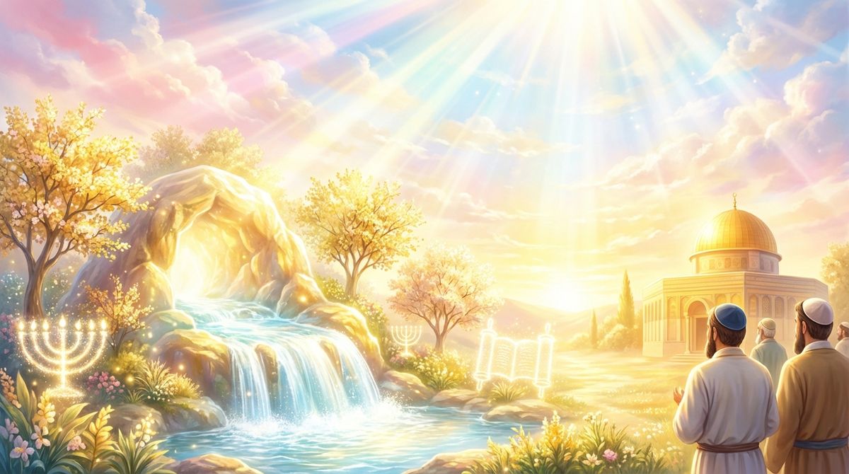 סוד המעיין הנסתר: השכינה לעולם אינה בגלות בשבת