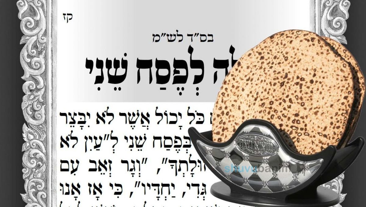 זַכֵּנִי בְּפֶסַח שֵׁנִי לְ"עַיִן לֹא רָאֲתָה אֱלֹקִים זוּלָתֶךָ"  • תפילה לפסח שני עם הגה"צ רבי אליעזר ברלנד שליט"א