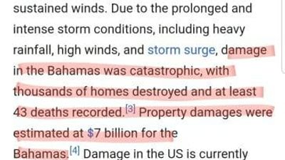 Stopping Hurricane Dorian in its tracks