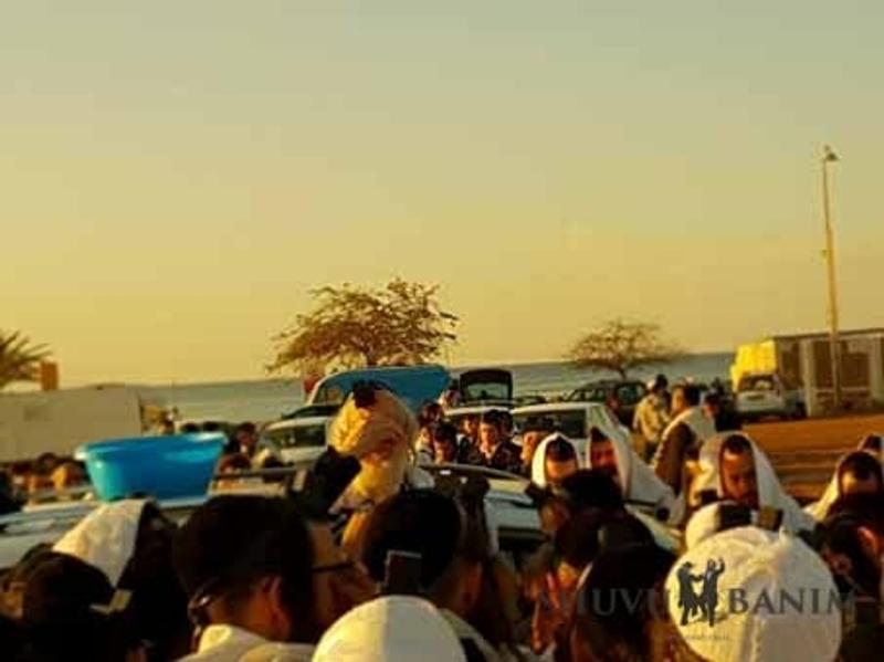 ביקורו המרגש של הגה"צ הרב אליעזר ברלנד שליט"א בעיר אילת