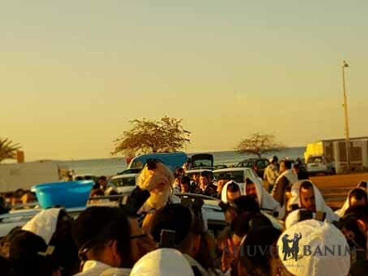 ביקורו המרגש של הגה"צ הרב אליעזר ברלנד שליט"א בעיר אילת