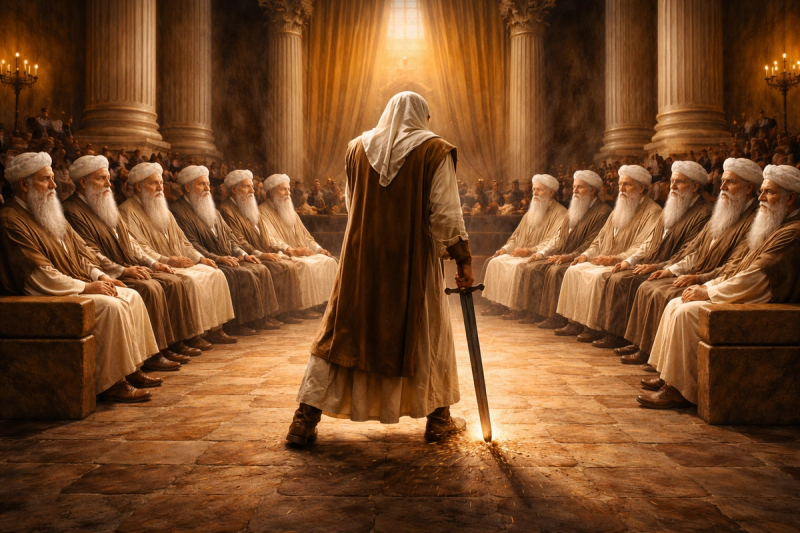 האם קובעים הלכות עם איומים בחרב? • השיעור היומי מהרב אליעזר ברלנד שליט"א