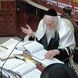 שיעור בבית הגה"צ רבי אליעזר ברלנד שליט"א לראשי קהילות ברחבי הארץ