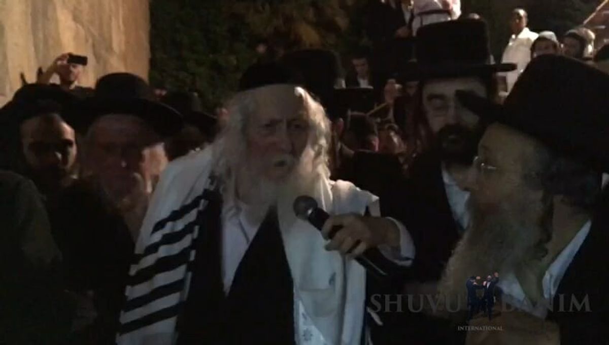 דברי הגר"א ברלנד בעצרת מתן תורה "היום זה התגלות משה רבינו, גוג ומגוג יהיה בחשוון"