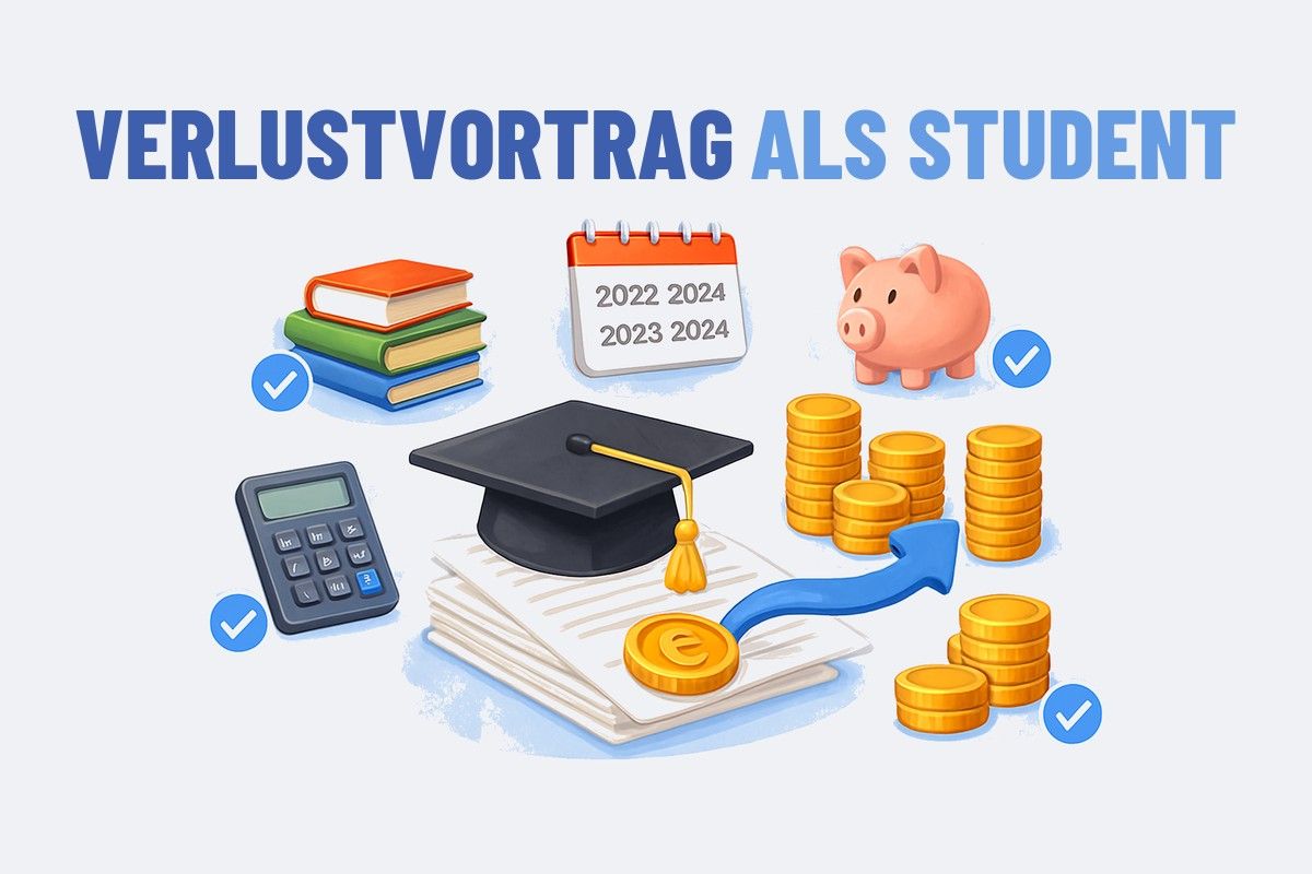 Steuererklärung als Student: Mit dem Verlustvortrag tausende Euro sparen
