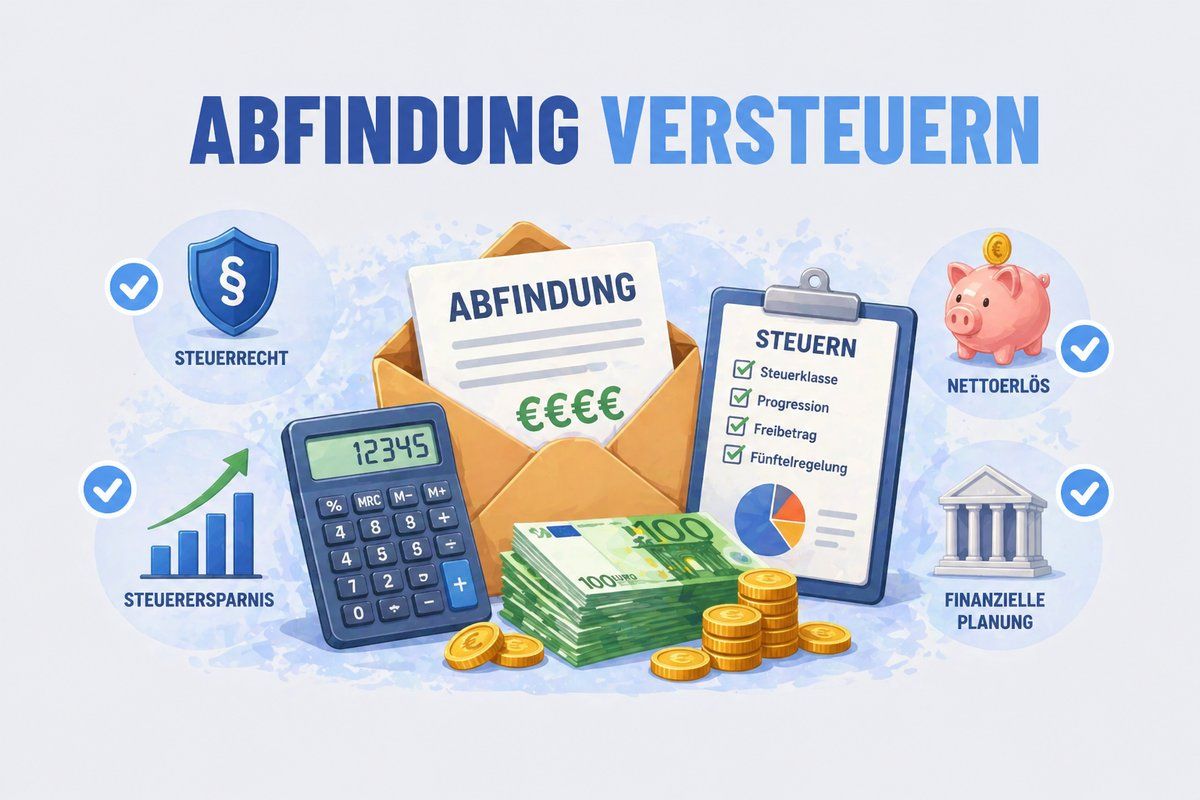 Abfindung versteuern 2026: So viel bleibt nach Steuern übrig