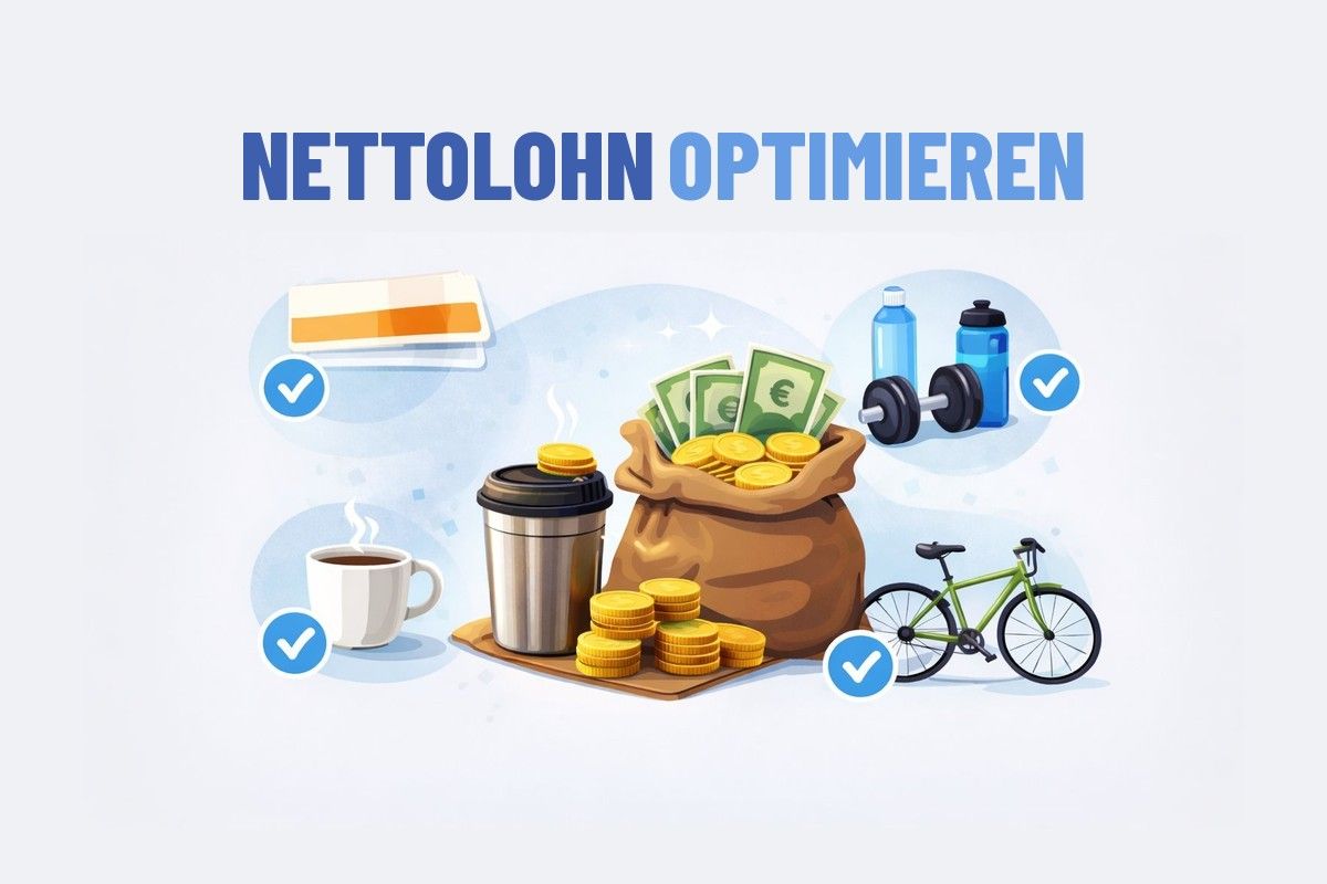 Nettolohn optimieren 2026: Steuerfreie Extras, die sich wirklich lohnen
