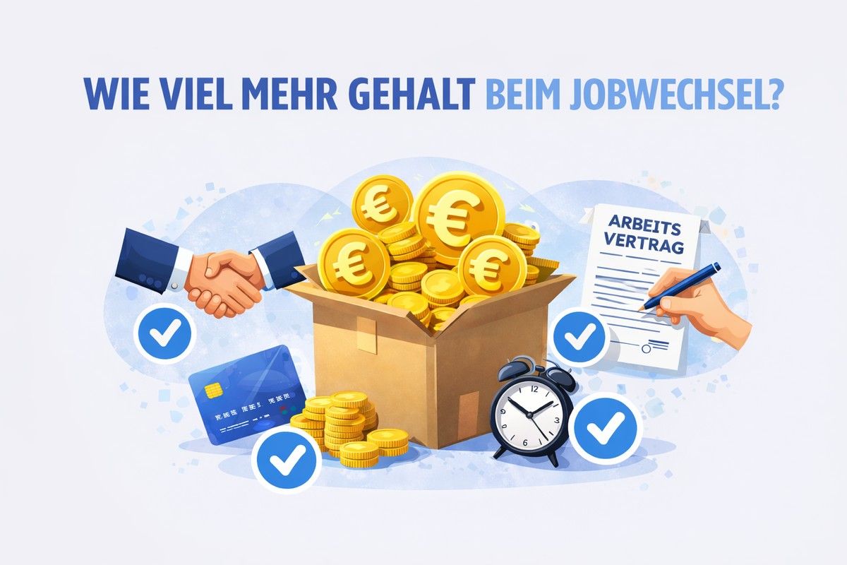 Wie viel mehr Gehalt beim Jobwechsel? So viel bleibt wirklich übrig!