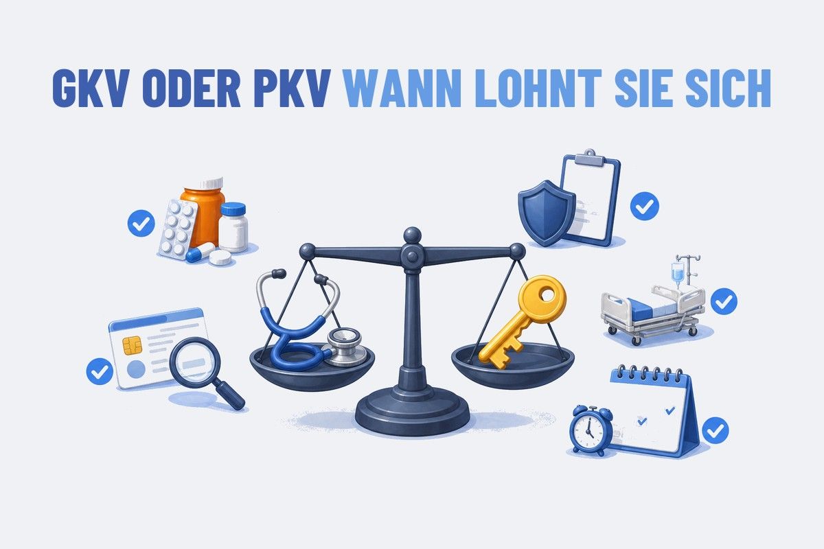 GKV oder PKV: Wann lohnt sich die private Krankenversicherung wirklich?