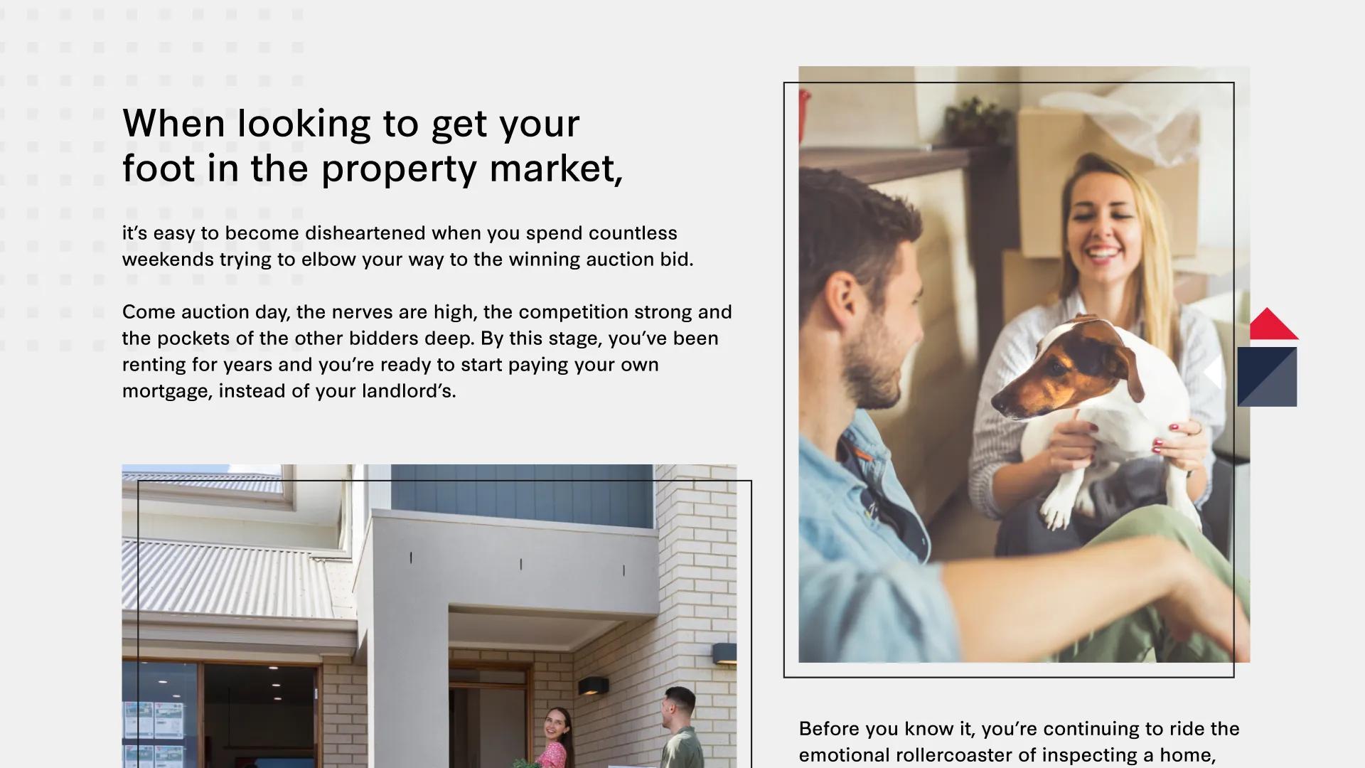 A mockup of the designs