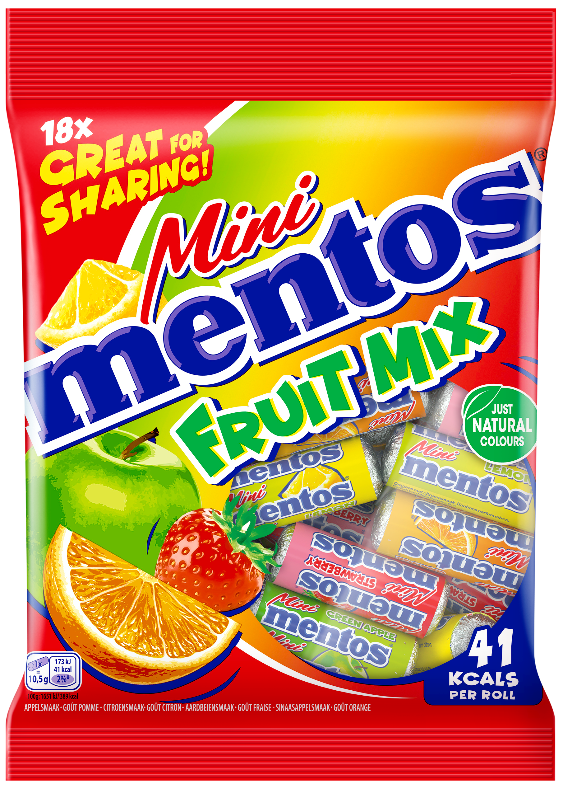 Mentos mini casse-tête 50 pièces - Fruit