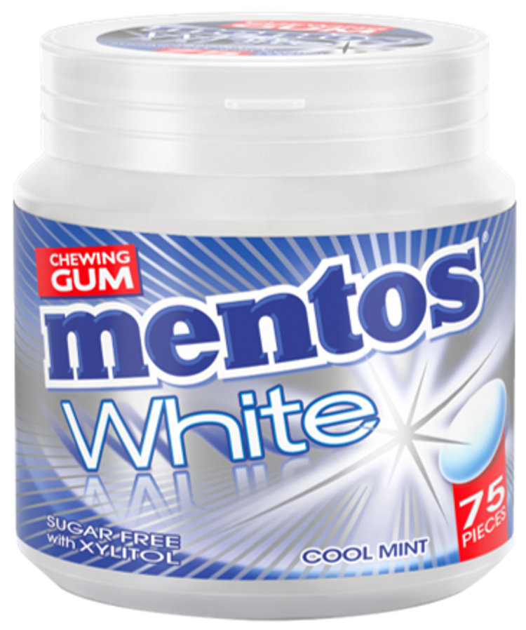 Mentos Gum White - Cool Mint