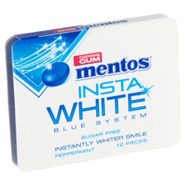 Mentos Gum Insta White Mentos Nederland