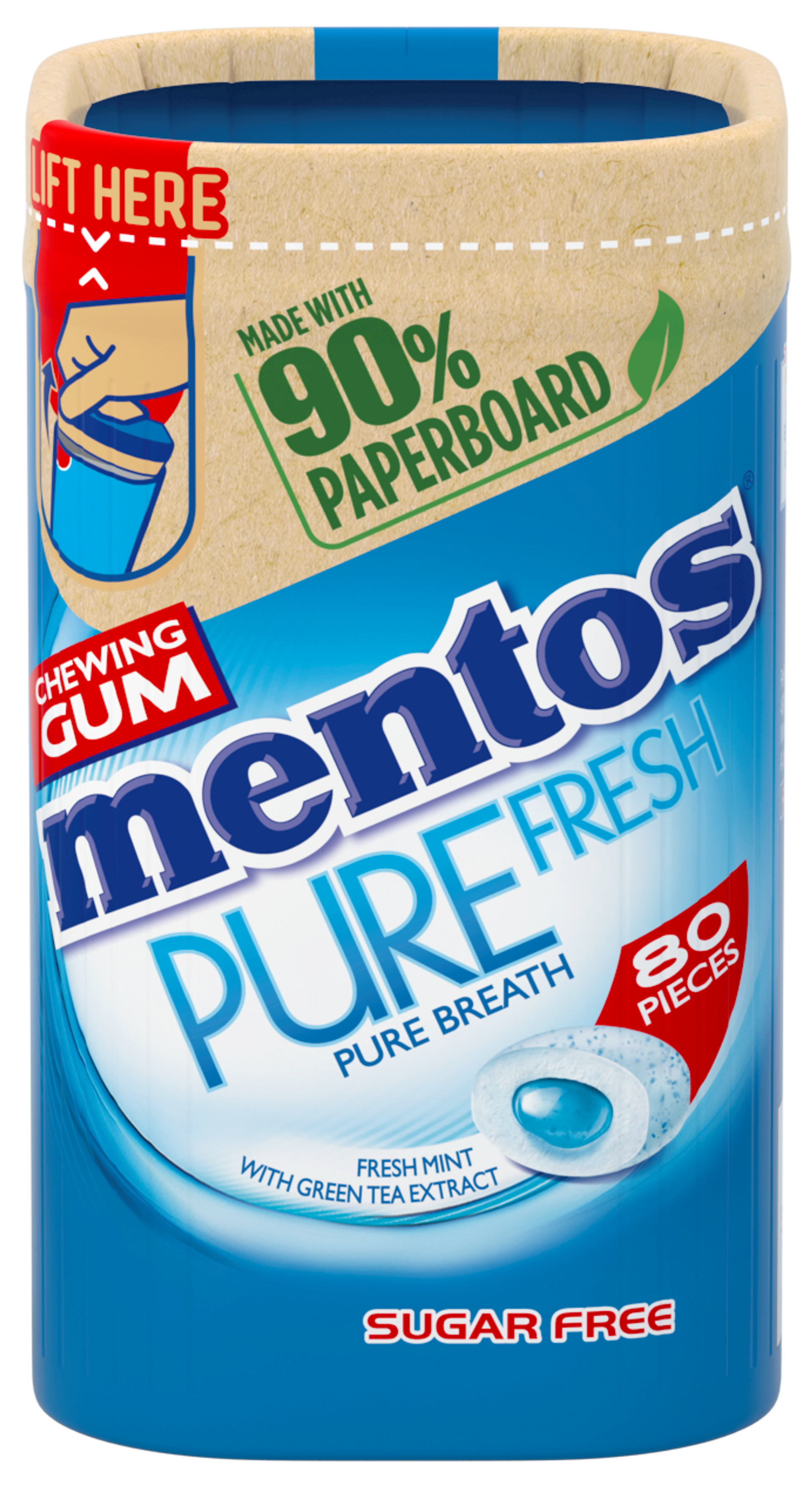 Mentos Gum Pure Fresh - Fresh mint