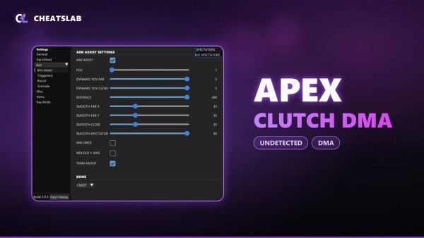 Чит для Apex Legends Clutch DMA