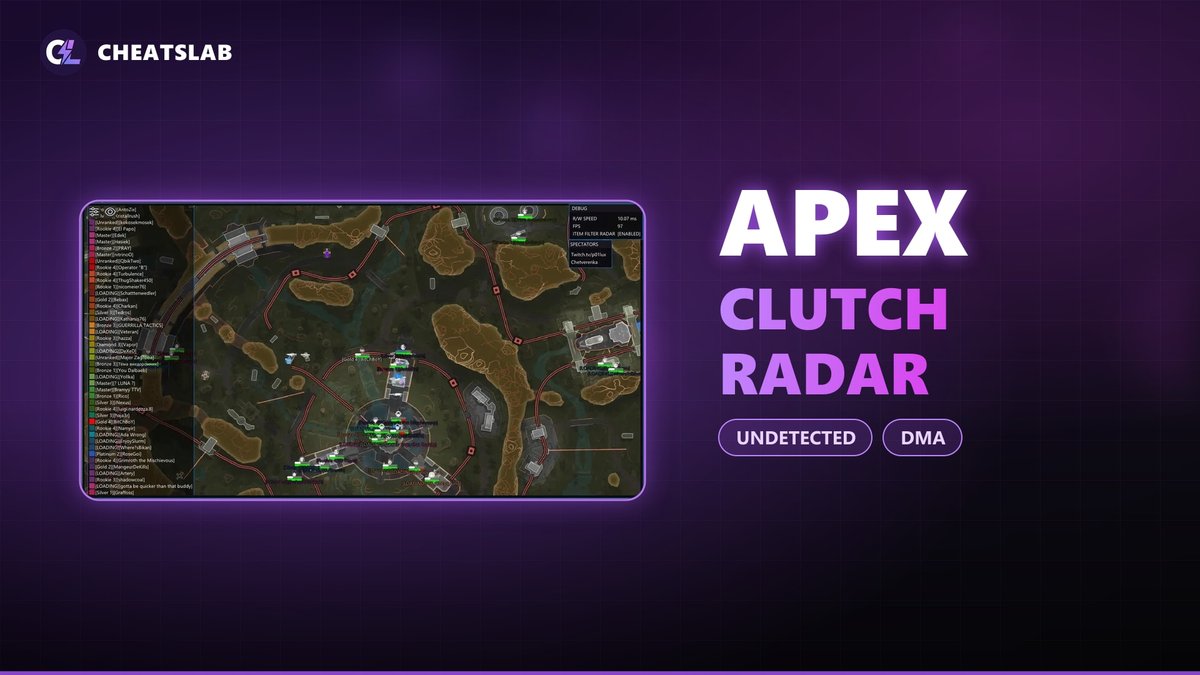 Чит для Apex Legends Clutch Radar