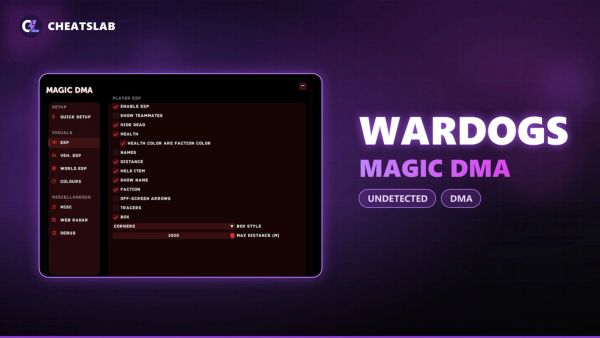 Чит для Wardogs Magic DMA