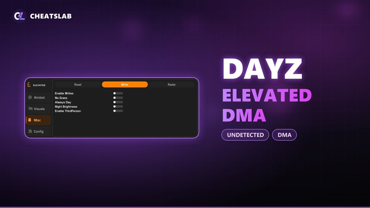 Чит для DayZ Elevated DMA