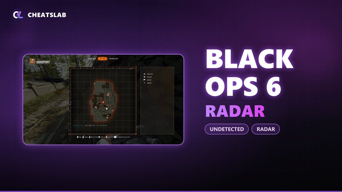 Радар для Black Ops 6