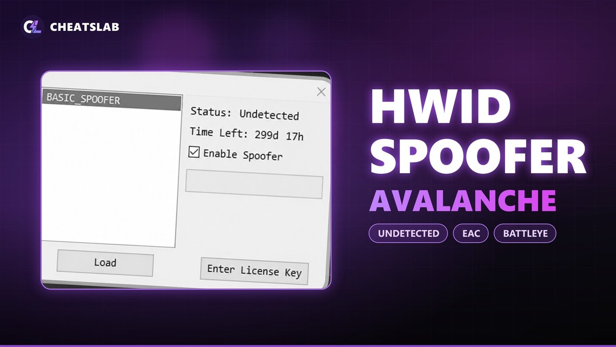 HWID спуфер Avalanche