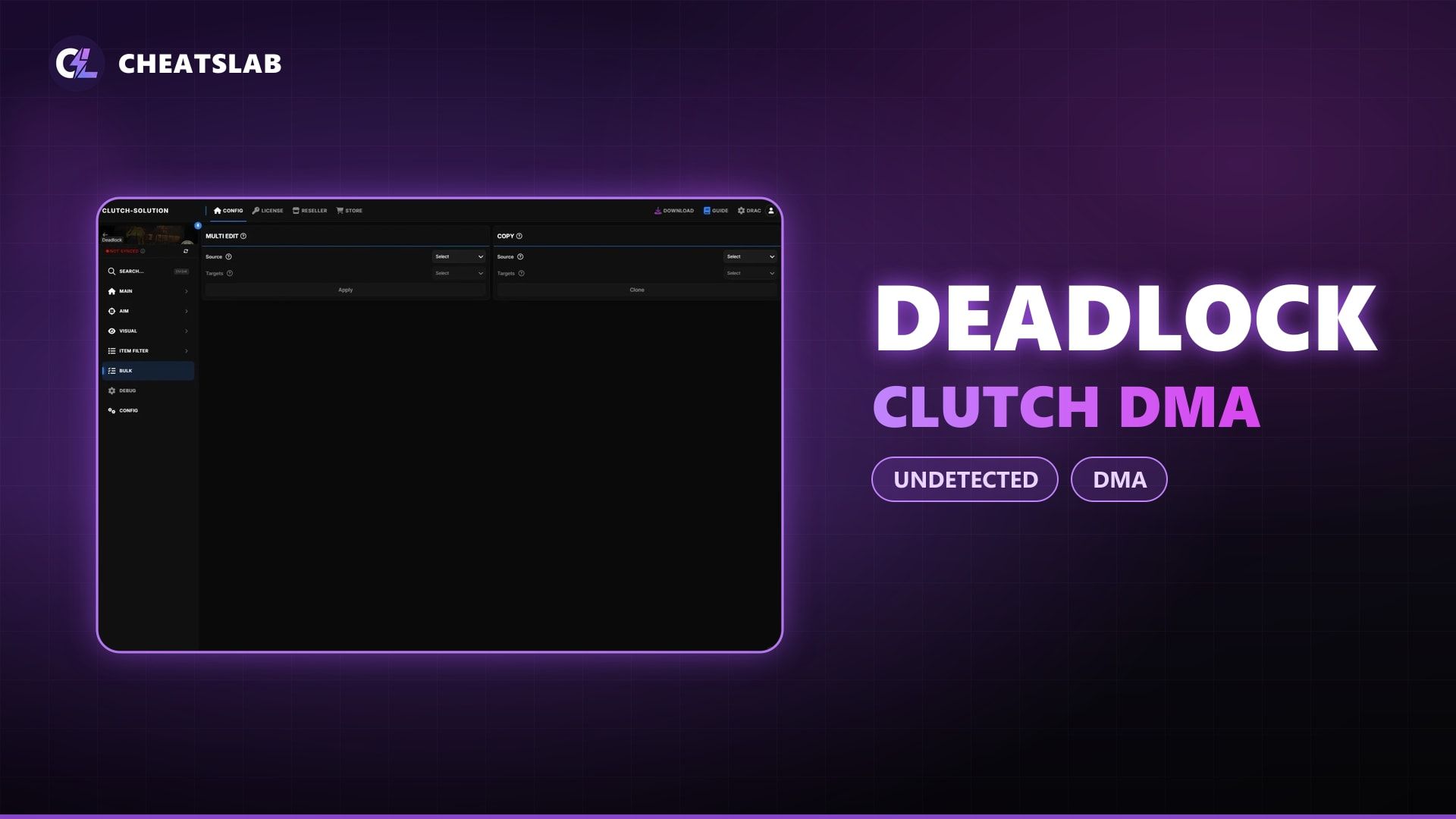 Чит для Deadlock Clutch DMA
