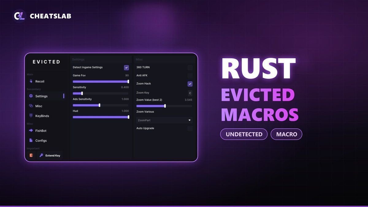 Макросы для Rust Evicted