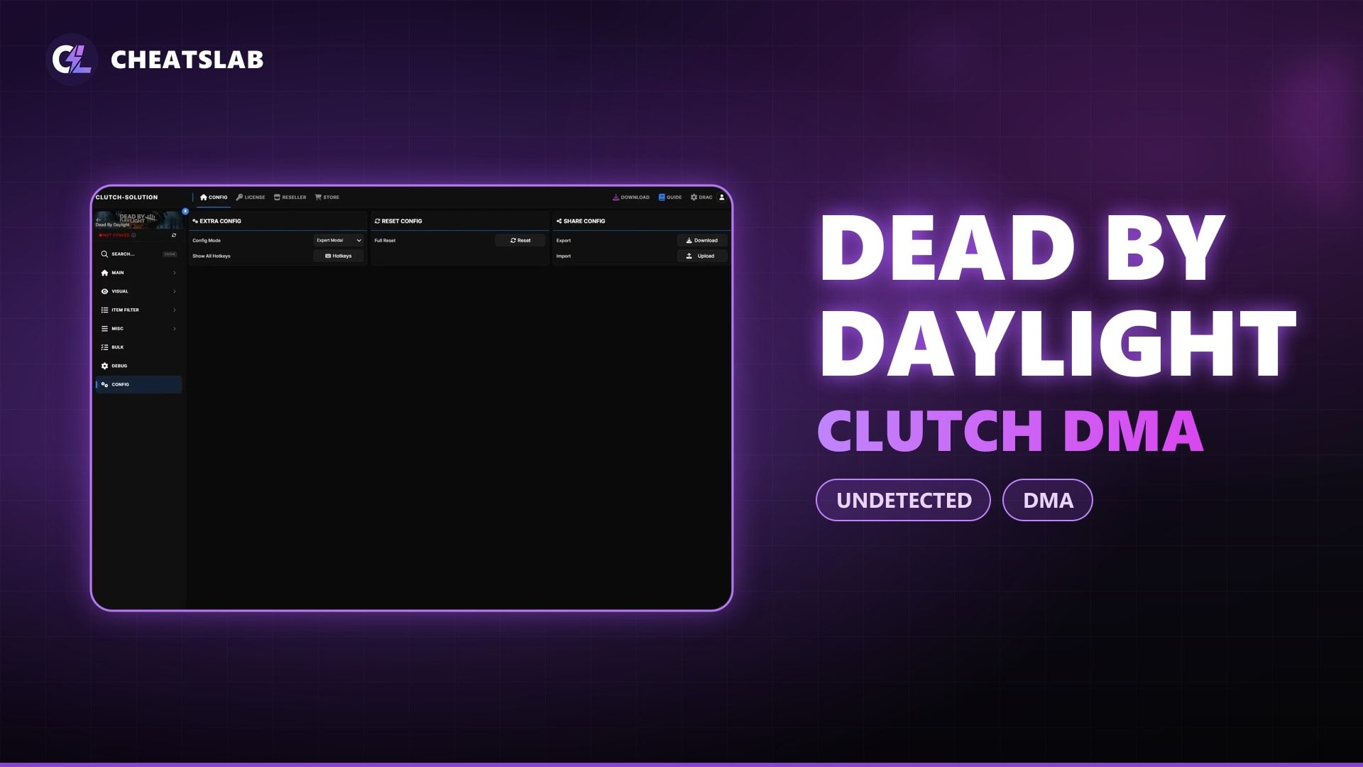 Чит для Dead by Daylight Clutch DMA