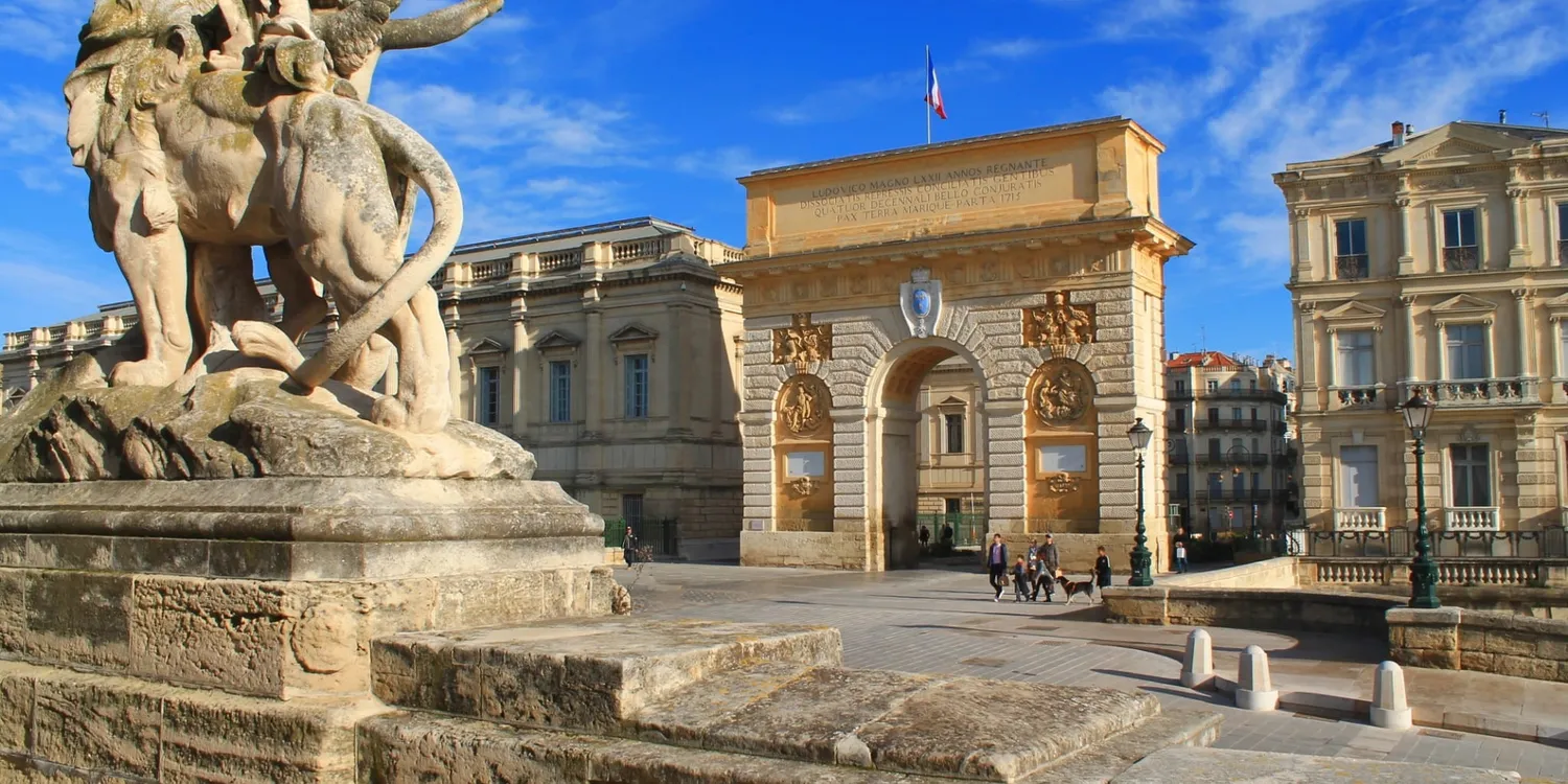 Arc de Triomphe van Montpellier