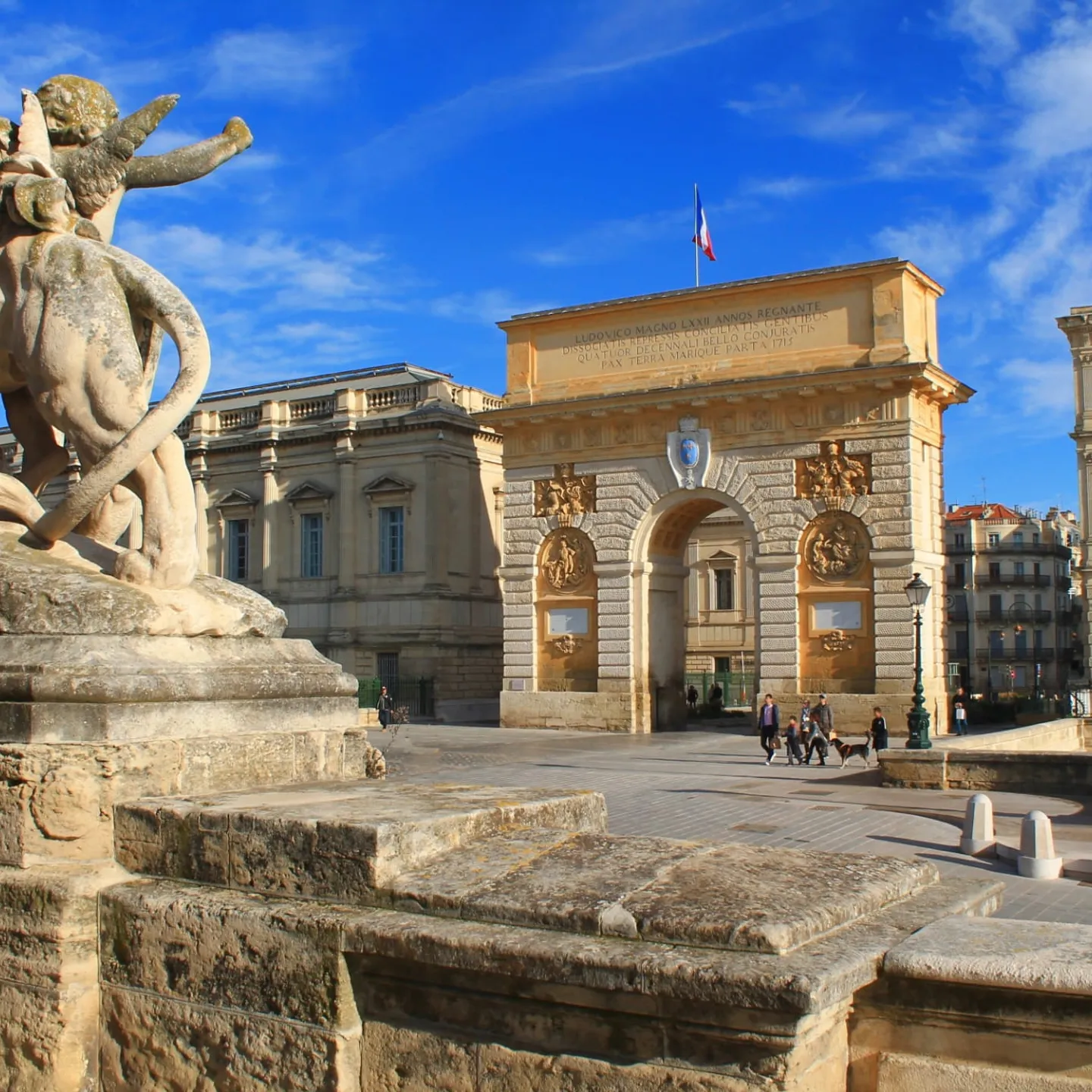 Arc de Triomphe van Montpellier