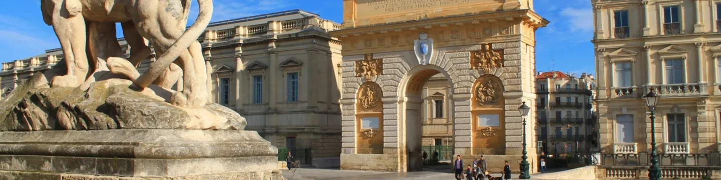 Arc de Triomphe van Montpellier
