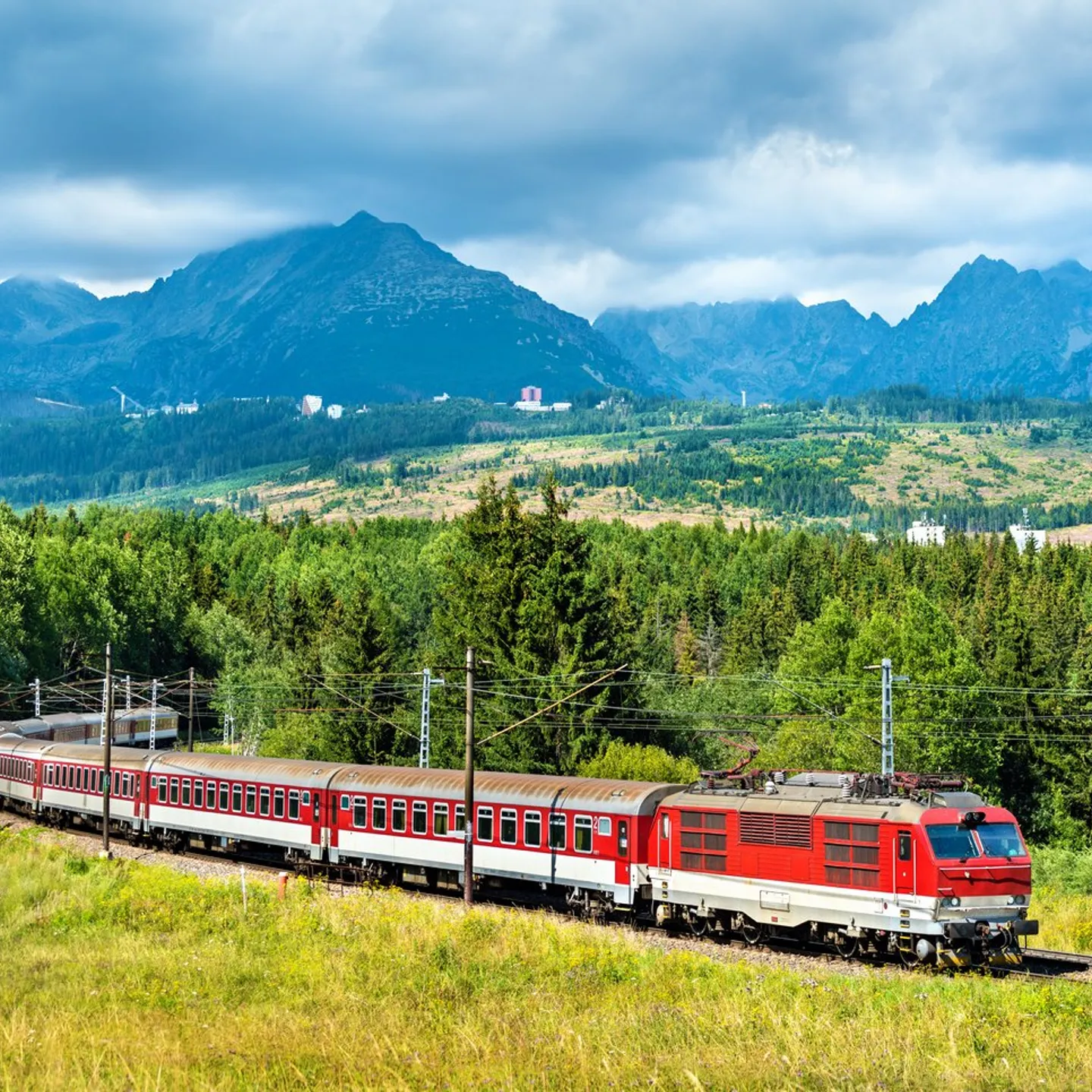 Trein in Slowakije