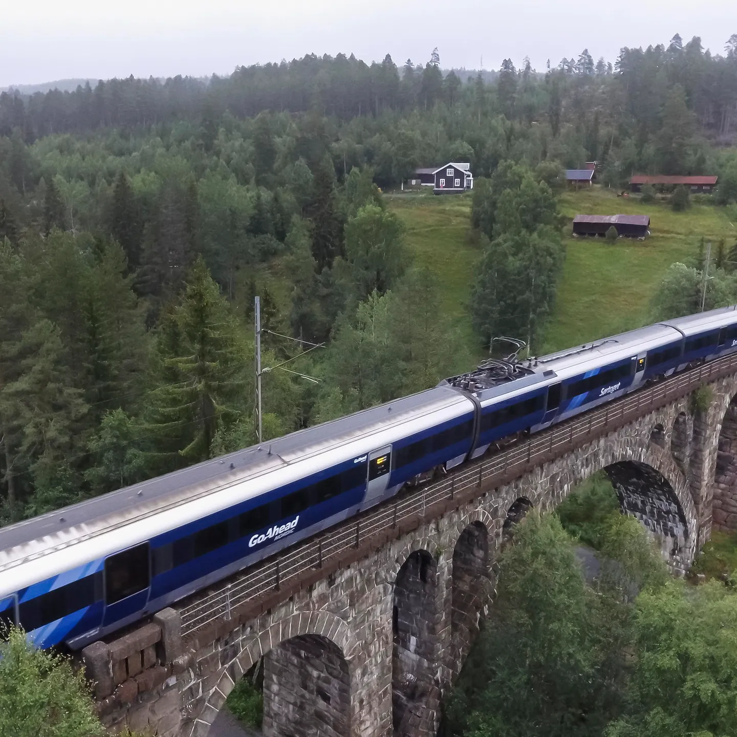 Dagtrein Stavanger - Kristiansand - Oslo