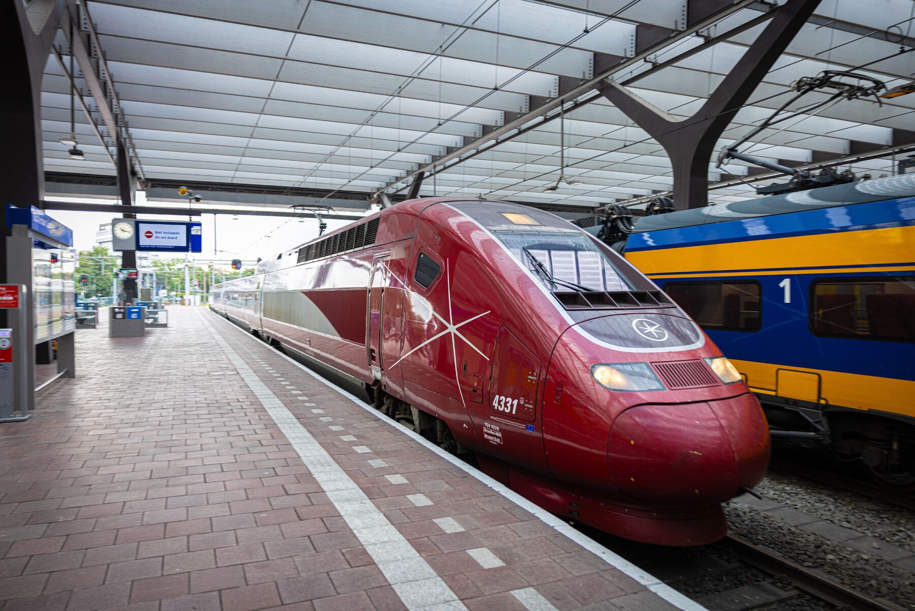 Eurostar Amsterdam - Parijs 