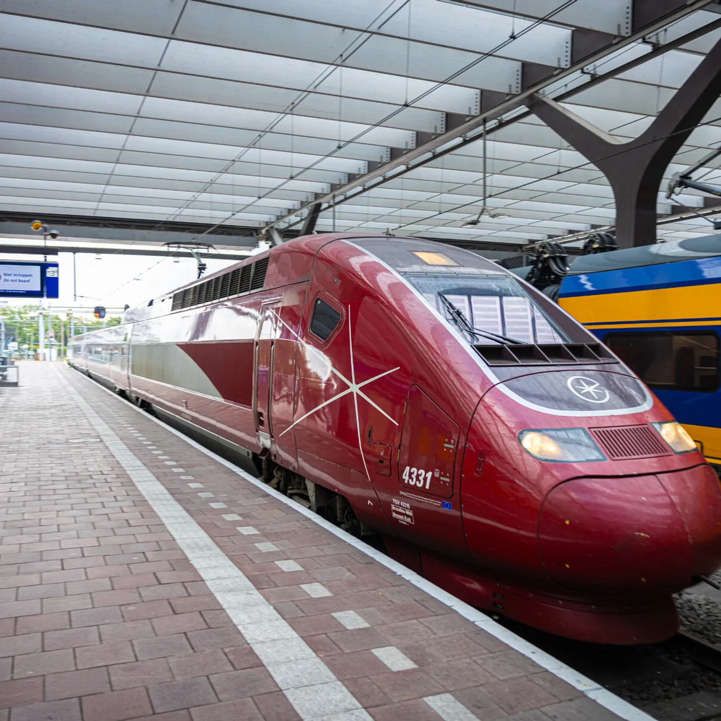 Eurostar Amsterdam - Parijs