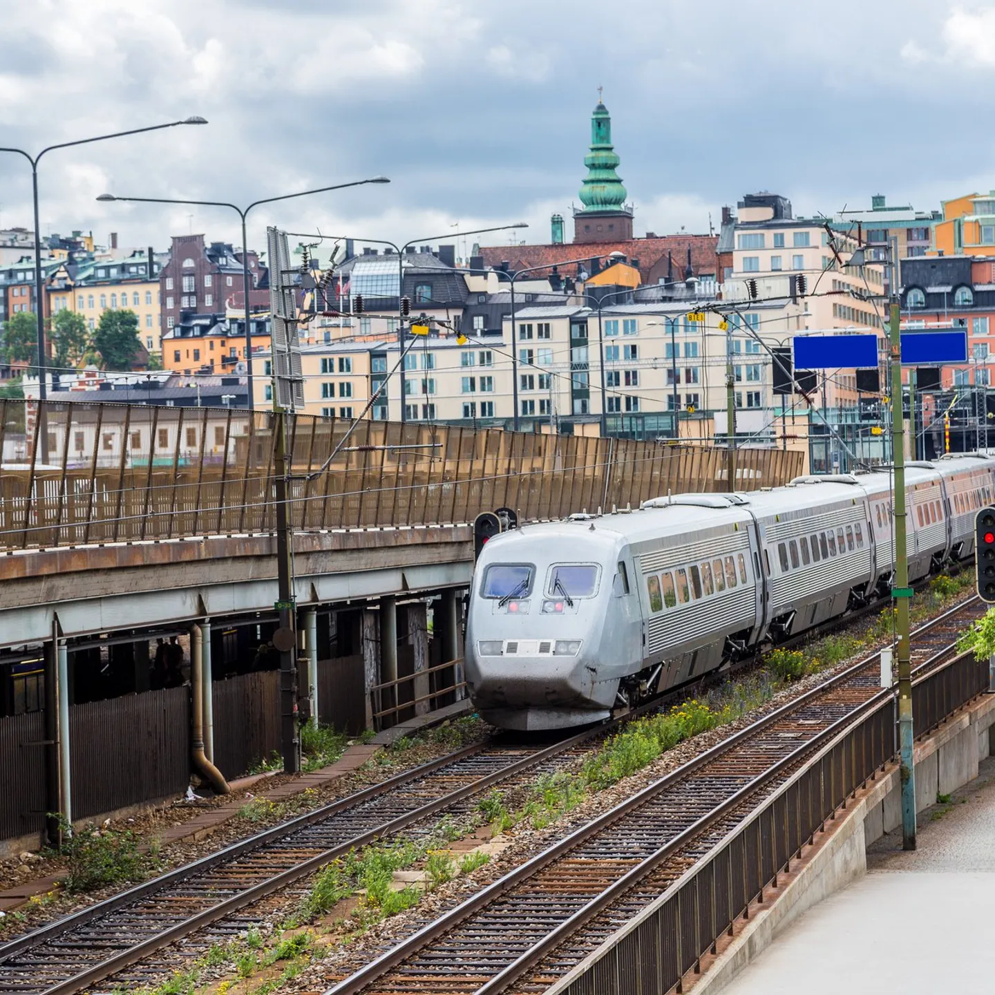 Een X2000 in Stockholm