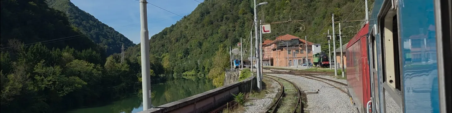 Uitzicht langs de Sava