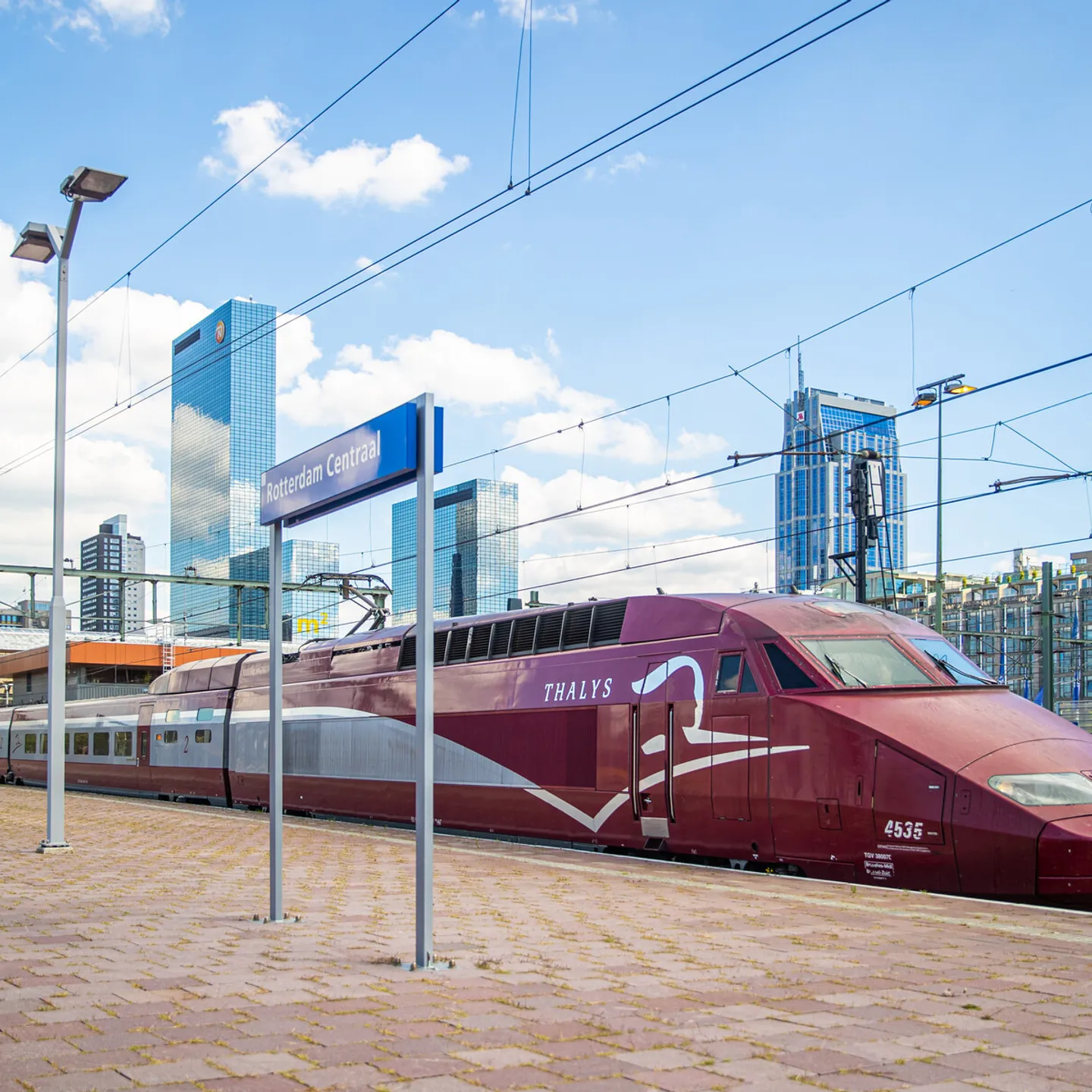 Thalys te Rotterdam