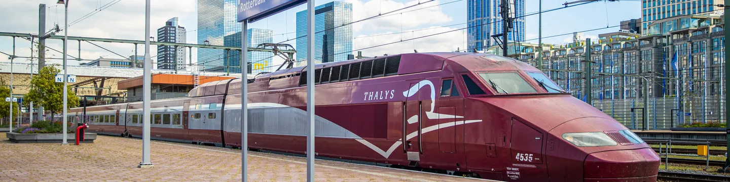 Thalys te Rotterdam