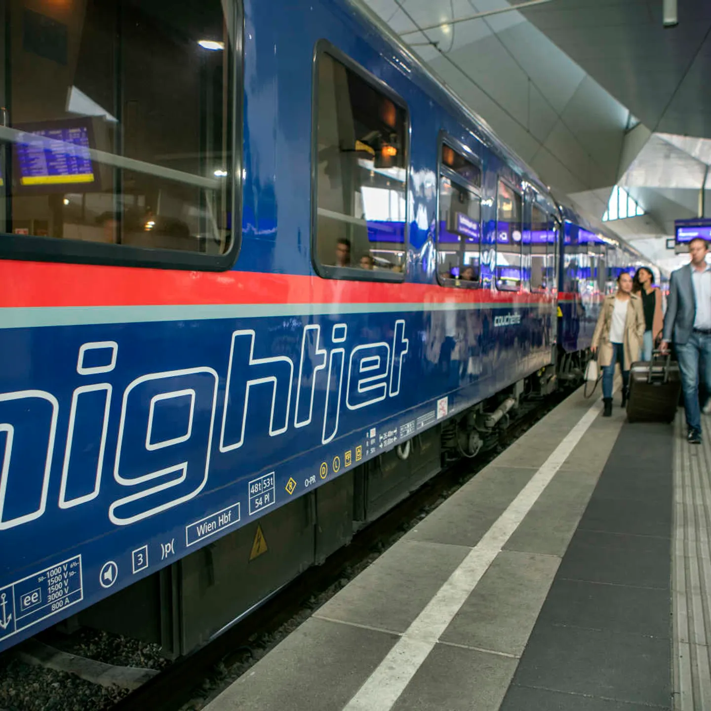 Nightjet in Wenen