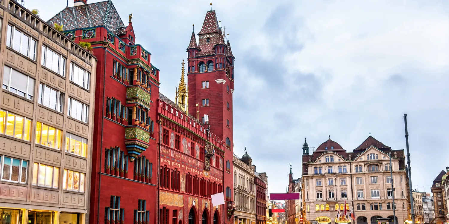 Rathaus van Basel