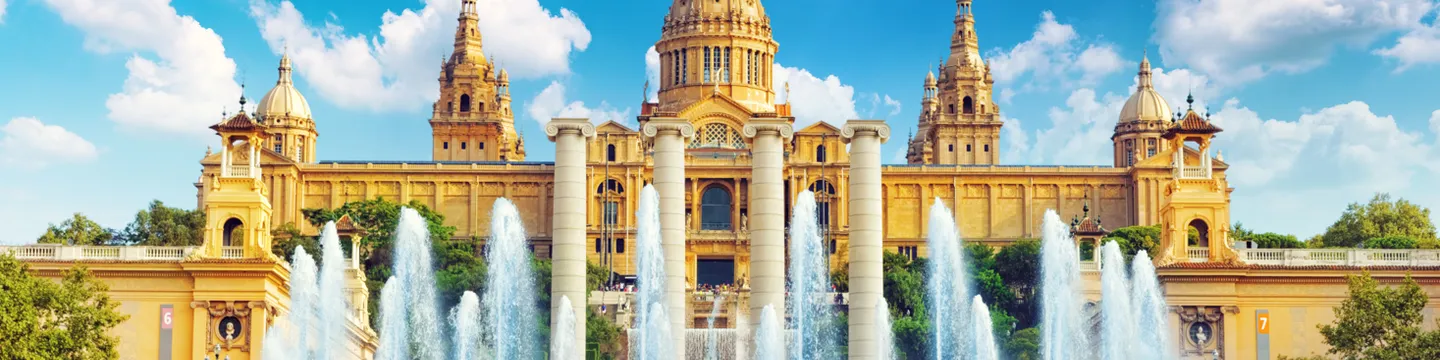 Het Museu Nacional d'Art de Catalunya in Barcelona