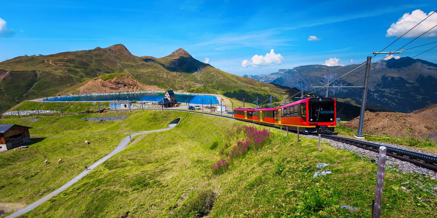 Trein naar de Jungfraujoch