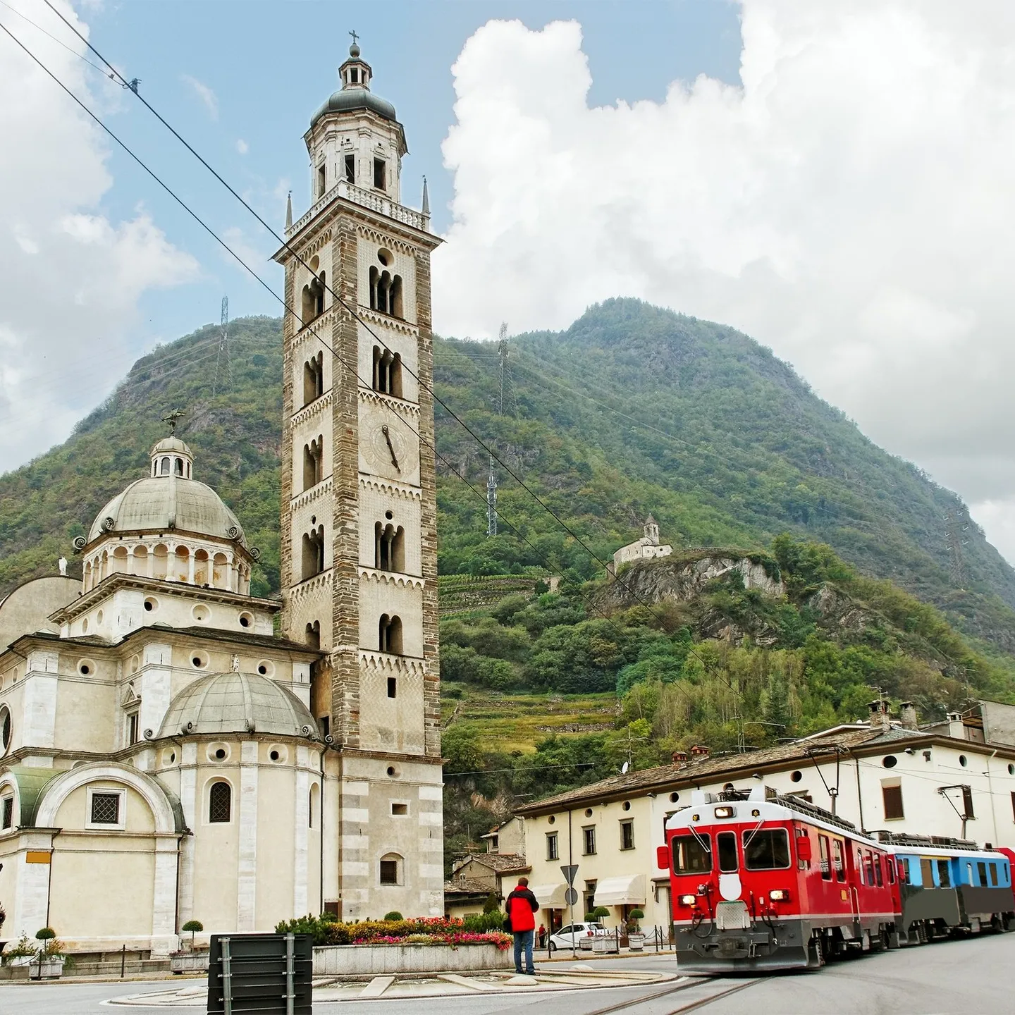 Bernina Express in Tirano