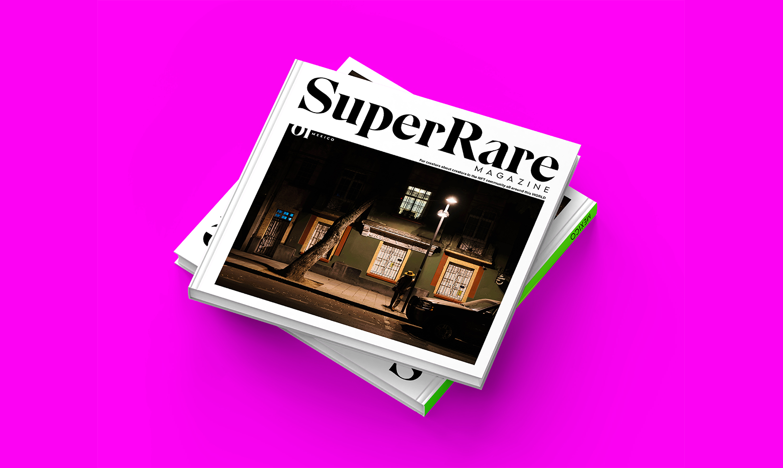SuperRare Magazine cover
