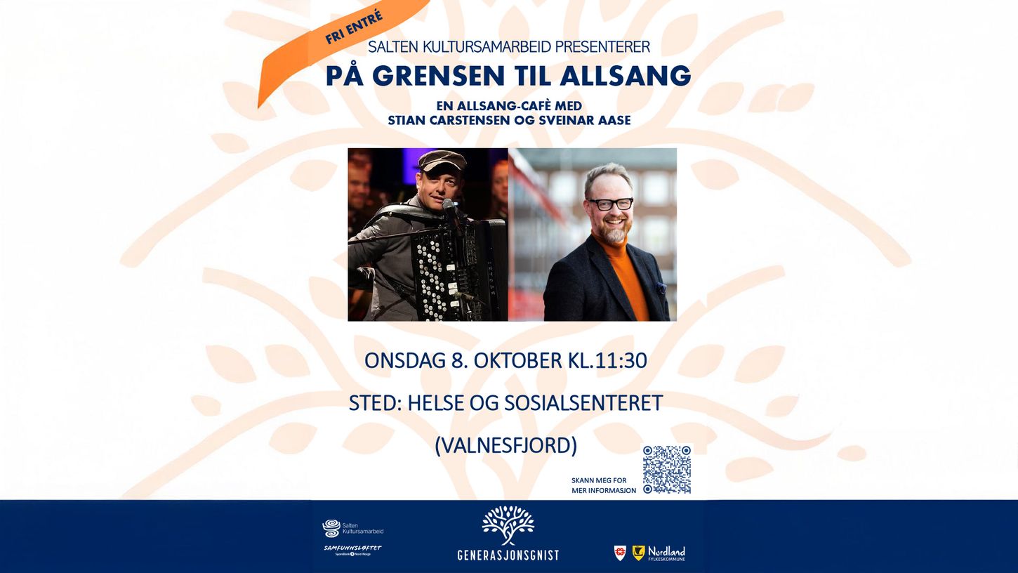 Bilde av Stian Carstensen og Sveinar Aase.